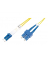 digitus Patch cord światłowodowy FO LC/SC, duplex, SM 9/125, OS2, LSOH, 5m, żółty - nr 10