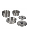 Campingaz pot set Camping Kit, 5 pieces (stainless steel, 2 pots + 2 lids + 1 pan) - nr 19