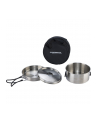 Campingaz pot set Trekking Kit, 3-piece (stainless steel, 1 pot + 1 lid + 1 pan) - nr 2