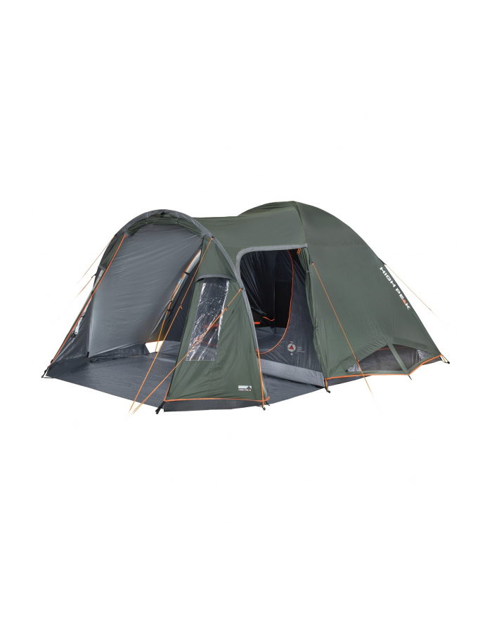 High Peak dome tent Tessin 5.1 (dark green/grey, with tunnel porch, Climate Pczerwonyection 80) główny