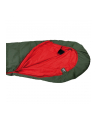 High Peak mummy sleeping bag Pak 1000 ECO (dark green/red) - nr 2