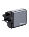 Verbatim GaN charger 140W, 1x USB-A, 3x USB-C (grey, PD 3.1, PD 3.0, QC 3.0) - nr 2