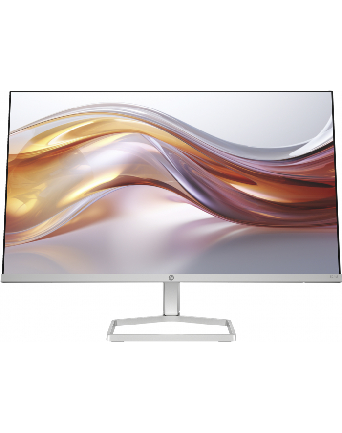 HP 524sf, LED monitor - 23.8 - Kolor: CZARNY/silver, FullHD, IPS, HDMI, VGA, 100Hz panel główny