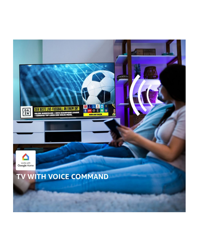 JVC LT-32VAH3355, LED television - 32 - Kolor: CZARNY, WXGA, triple tuner, Smart TV, System Android operating system główny