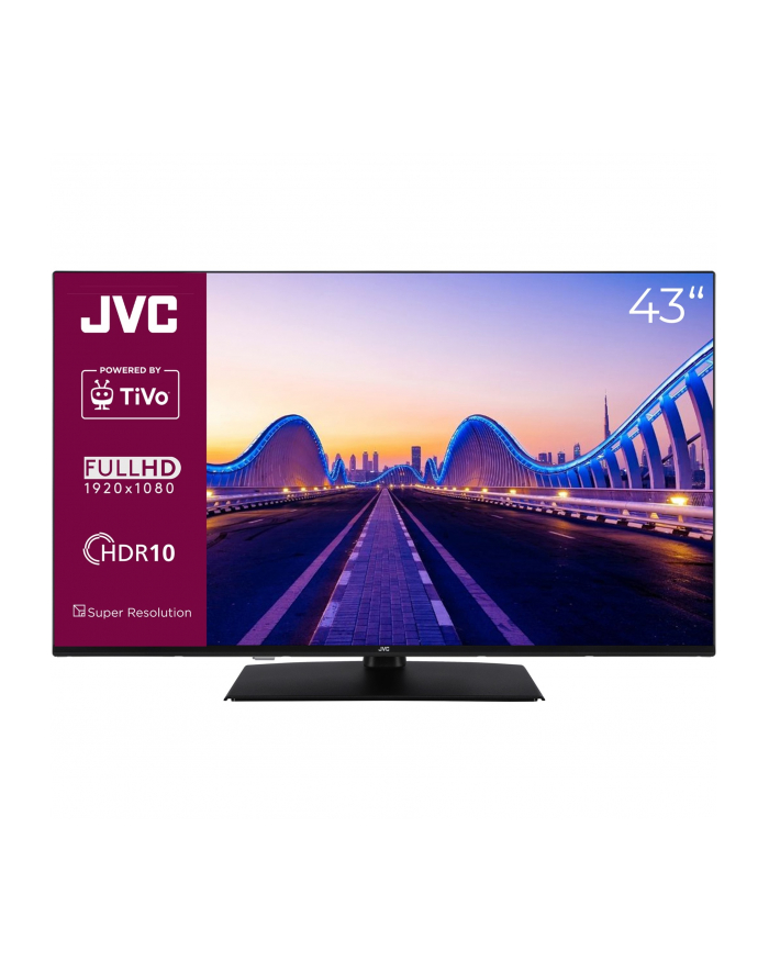 JVC LT-43VF5355, LED TV - 43 - Kolor: CZARNY, FullHD, triple tuner, Smart TV, TiVo operating system główny