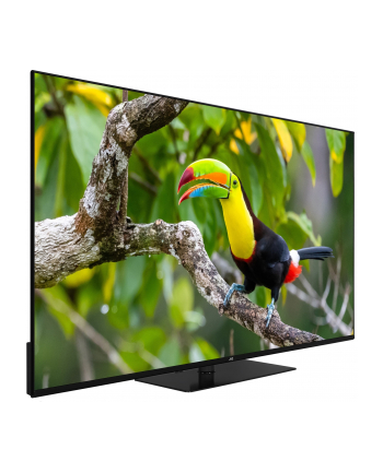 JVC LT-55VU6355, LED TV - 55 - Kolor: CZARNY, UltraHD/4K, triple tuner, Smart TV, czerwonyating stand