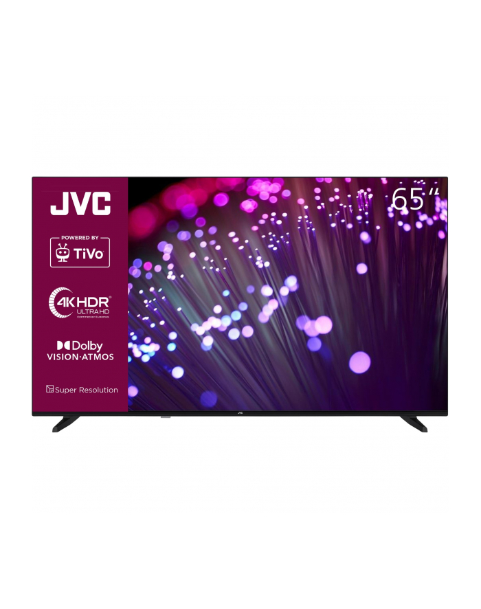 JVC LT-65VU3455, LED TV - 65 - Kolor: CZARNY, UltraHD/4K, triple tuner, Smart TV, TiVo operating system główny