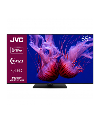 JVC LT-65VUQ3455, QLED TV - 65 - Kolor: CZARNY, UltraHD/4K, triple tuner, Smart TV, TiVo operating system