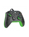 PDP Wired Controller - Neon Carbon, Gamepad (anthracite/green, for Xbox Series X|S, Xbox One, PC) - nr 26