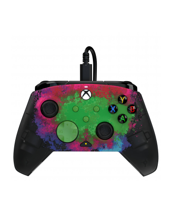 PDP Rematch Glow Wired, Gamepad (multi-colored/Kolor: CZARNY, for Xbox ' PC)