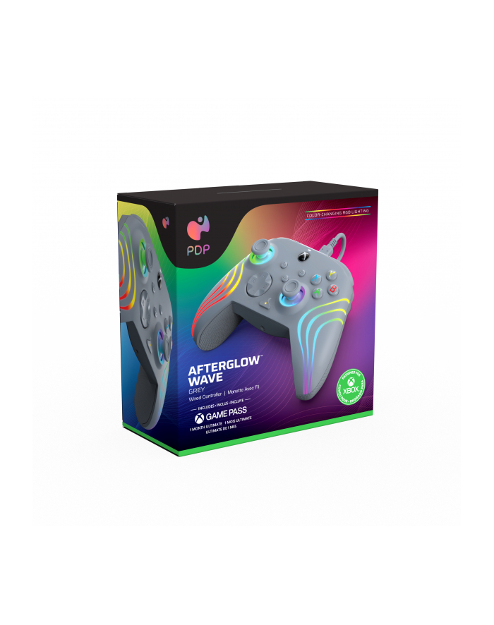 PDP Afterglow Wave Wired, Gamepad (grey, for Xbox ' PC) główny