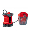 Einhell cordless dirty water pump GE-DP 18/25 LL Li-Solo, 18Volt, submersible / pressure pump (red/Kolor: CZARNY, without battery and charger) - nr 1