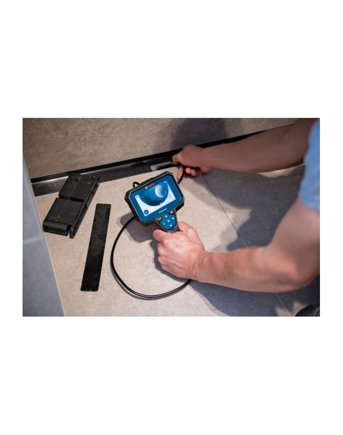 bosch powertools Bosch inspection camera GIC 12V-4-23 C Professional, 12Volt (blue/Kolor: CZARNY, without battery and charger, battery operation) główny