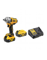 D-EWALT cordless impact wrench DCF891P2T, 18Volt, 1/2 (yellow/Kolor: CZARNY, 2x Li-Ion XR battery 5.0Ah, 9-piece accessory set) - nr 3