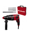 Einhell hammer drill TC-RH 620 4F Kit (Kolor: CZARNY/red, 620 watts, E-Box Basic, incl. drill and chisel) - nr 1