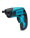 Hazet mini cordless screwdriver 9230B-1, 1/4 bits, including holster (blue/Kolor: CZARNY, 7 pieces) - nr 3