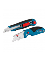 bosch powertools Bosch cutter knife set Professional, 2-piece, carpet knife (blue, for snap-off blades and trapezoidal blades) - nr 3