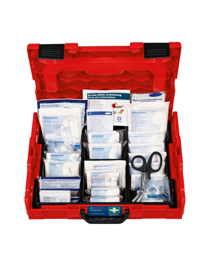 bosch powertools Bosch DIN-compliant first aid kit, in L-BOXX 102, first aid (red) główny