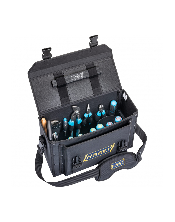 Hazet tool bag small, equipped 191T-1/51, tool set (Kolor: CZARNY, with 51 professional tools) główny