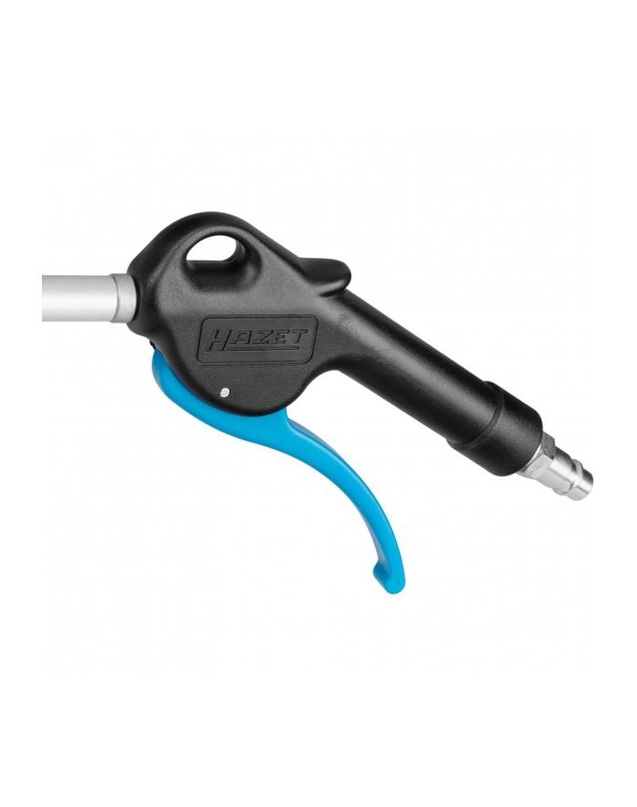 Hazet blow gun 9040LG-3/2, long, blow tool (Kolor: CZARNY/blue, with Venturi nozzle, 90 side nozzle) główny