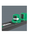 Wera 9607 Nut magnetic strip B Impaktor 1 socket wrench set 3/8 (Kolor: CZARNY/green, 10 pieces, for impact wrenches) - nr 9