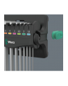 Wera 950/9 Hex-Plus 8 L-key set, 9 pieces, screwdriver (chrome, with retaining clip and wall holder) - nr 11