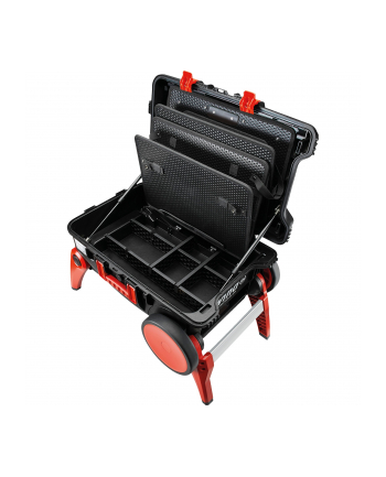 Wiha tool case XXL III, tool box (Kolor: CZARNY/red, (empty))