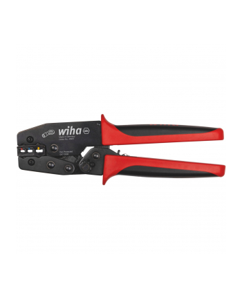 Wiha crimping tool 45957, crimping pliers (Kolor: CZARNY/red, 0.5 to 6mm2)
