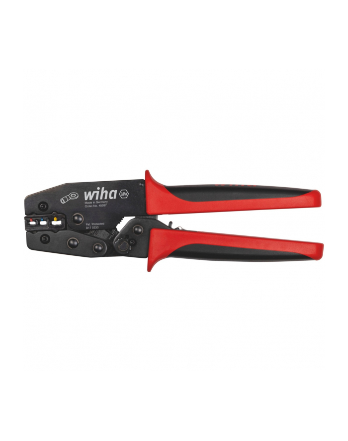 Wiha crimping tool 45957, crimping pliers (Kolor: CZARNY/red, 0.5 to 6mm2) główny