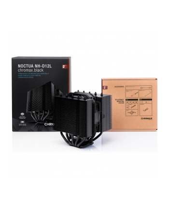 Noctua Noctua NH-D12L chromax.Kolor: CZARNY, CPU cooler (Kolor: CZARNY)