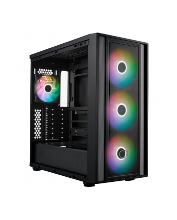 Cooler Master MasterBox 600, tower case (Kolor: CZARNY, tempered glass)