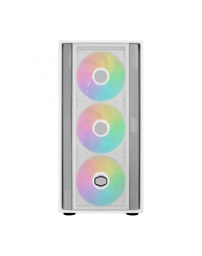 Cooler Master MasterBox 600, tower case (Kolor: BIAŁY, tempered glass) główny