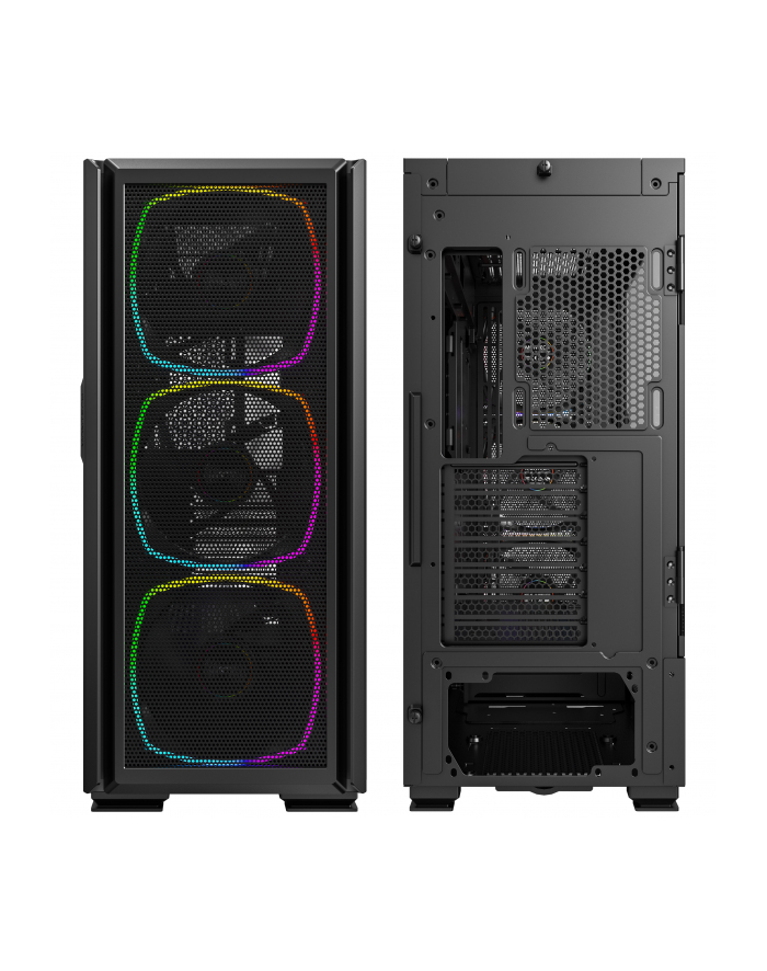Montech SKY TWO GX, tower case (Kolor: CZARNY, tempered glass) główny