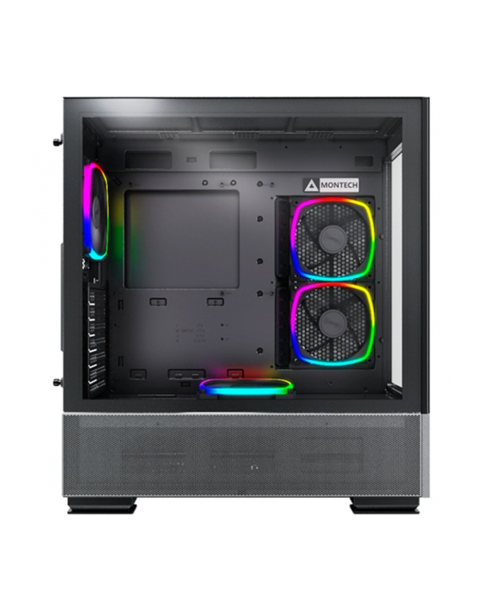 Montech SKY TWO GX, tower case (Kolor: CZARNY, tempered glass) główny