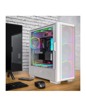 Montech SKY TWO GX, tower case (Kolor: BIAŁY, tempered glass) nr 2