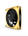 Alphacool Apex Stealth Metal 120mm fan 2000rpm, case fan (gold/Kolor: CZARNY) - nr 15