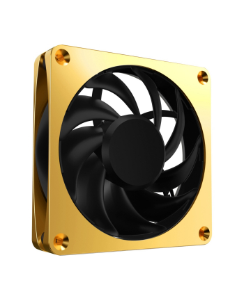 Alphacool Apex Stealth Metal 120mm fan 2000rpm, case fan (gold/Kolor: CZARNY)