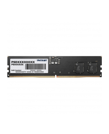 Patriot DDR5 - 32GB - 4800 - CL - 40 - Single RAM (Kolor: CZARNY, PSD532G48002, Signature)