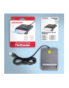 axagon Czytnik kart identyfikacyjnych CRE-SM3T USB, kabel 1,3m - nr 41