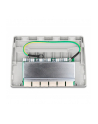 DeLOCK Mini Desktop Patch Panel 6 Port Cat.6a (grey) - nr 5