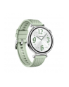Smartphome Huawei Watch GT4 41mm (Aurora-B19FG), Smartwatch (silver/green, fluoroelastomer strap in green) - nr 26