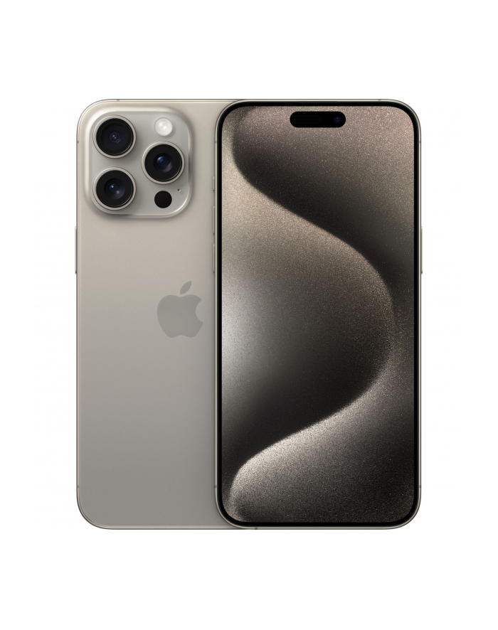 Apple iPhone 15 Pro Max - 6.7 - 256GB, Mobile Phone (Titan Nature, iOS, NON D-EP) główny