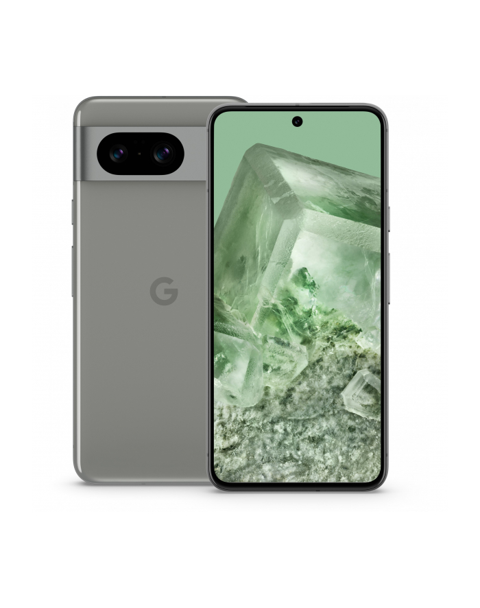 Google Pixel 8 - 6.2 -  256GB, Mobile Phone (Hazel, System Android 14, Dual SIM, 8GB LPDDR5X) główny