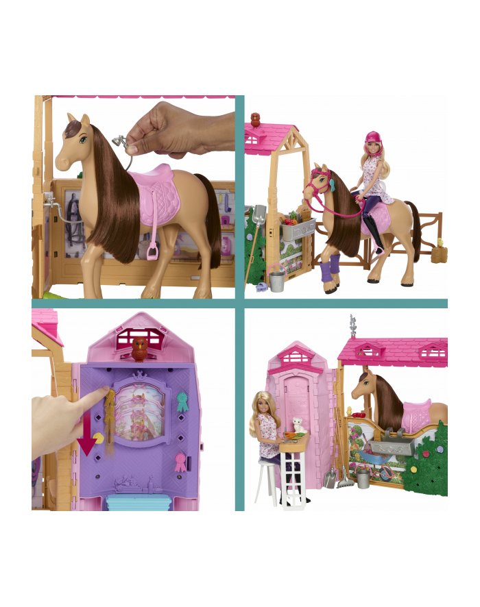 Mattel Barbie Mysteries: The Great Horse Chase - Ultimate Horse Stall, Play Building główny