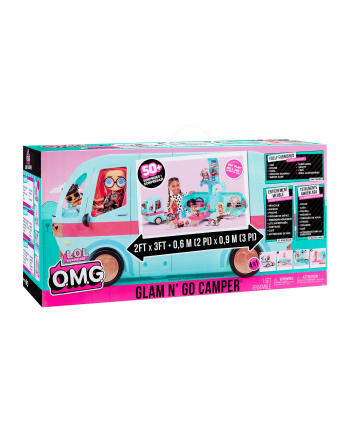 MGA Entertainment LOL Surprise Glam N' Go Camper, toy vehicle