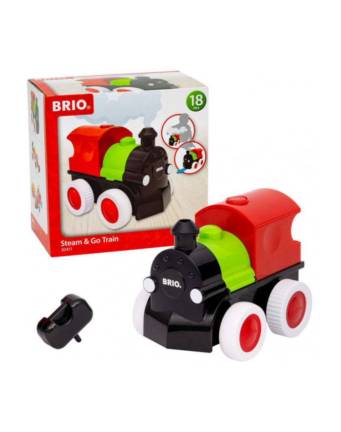 BRIO Push ' Go Train with Steam, Toy Vehicle główny