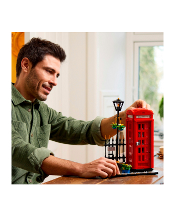 LEGO 21347 Ideas Red London Telephone Box, construction toy