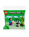 LEGO 30672 Minecraft Steve with Baby Panda, construction toy - nr 3