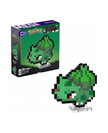 megabloks Mattel MEGA Pokémon Bulbasaur Pixel Art, construction toy