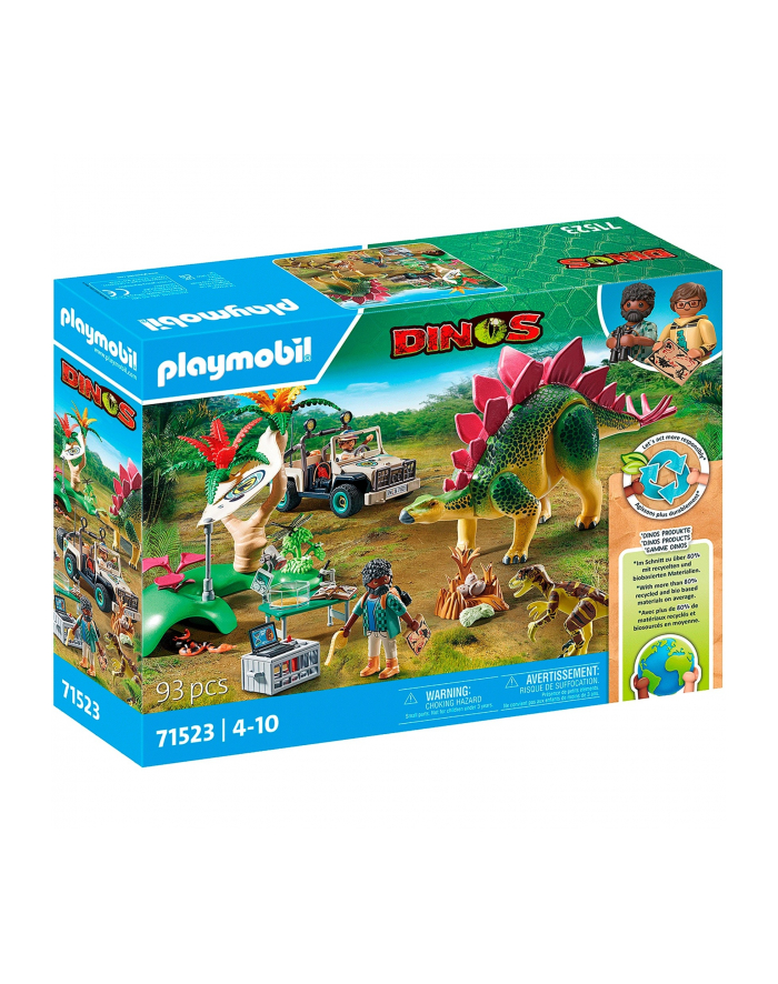 PLAYMOBIL 71523 Dinos Research Camp with Dinos, construction toy główny